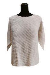 MAGLIA DONNA  AVORIO KORT-05 IVORY Clamar